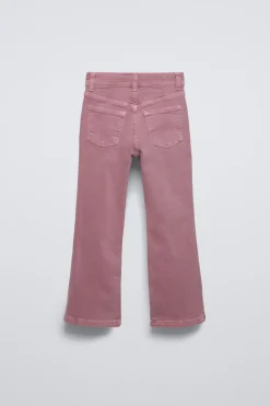 Niños ZARA 6 - 14 Años·Pantalones|6 - 14 Años·Jeans<JEANS BOOTCUT TACHAS