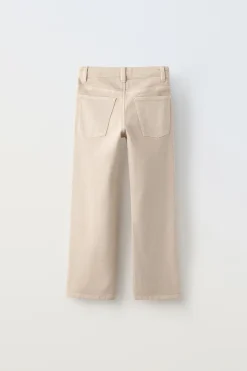 Niños ZARA 6 - 14 Años·Pantalones|6 - 14 Años·Jeans<JEANS BOOTCUT TACHAS