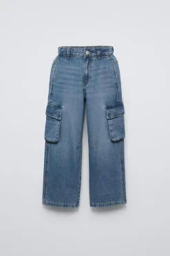 Niños ZARA 6 - 14 Años·Jeans<JEANS CARGO
