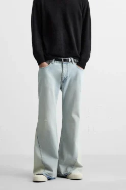 New JEANS FLARED FIT Hombre Jeans