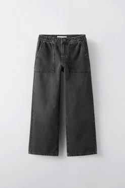 Niños ZARA 6 - 14 Años·Jeans<JEANS FLUIDOS BOLSILLOS