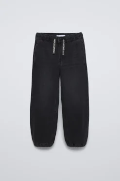Niños ZARA 6 - 14 Años·Jeans<JEANS JOGGER CORDÓN