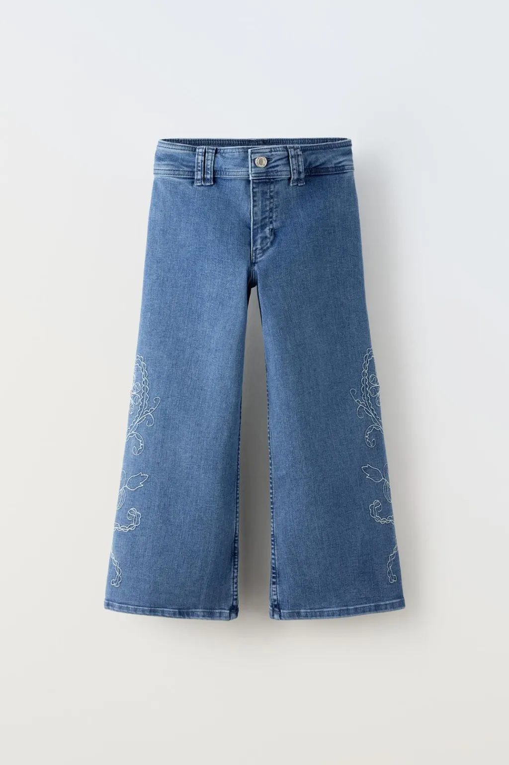 Niños ZARA 6 - 14 Años·Jeans<JEANS MARINE BORDADOS
