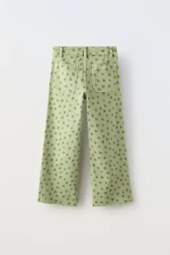 Niños ZARA 6 - 14 Años·Pantalones|6 - 14 Años·Jeans<JEANS MARINE ESTAMPADO