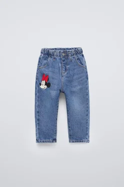 Niños ZARA 1½ - 6 Años·Jeans / Denim|1½ - 6 Años·Licencias<JEANS PAPERBAG MINNIE MOUSE © DISNEY