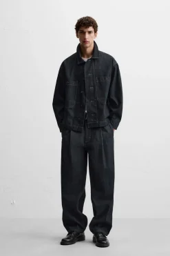 Outlet JEANS PLIEGUES CINTURÓN Hombre Jeans