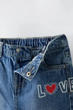 Niños ZARA 1½ - 6 Años·Jeans / Denim|1½ - 6 Años·Total Look<JEANS RECTOS KEITH HARING ®