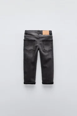 Niños ZARA 1½ - 6 Años·Jeans / Denim|6 - 18 Meses·Pantalones / Leggings<JEANS REGULAR FIT ROTOS