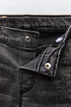 Niños ZARA 1½ - 6 Años·Jeans / Denim|6 - 18 Meses·Pantalones / Leggings<JEANS REGULAR FIT ROTOS