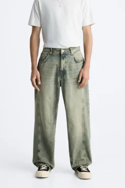 Discount JEANS RELAXED FIT COSTURAS Hombre Jeans