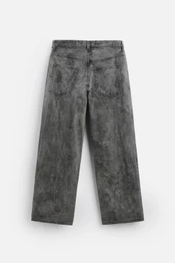 New JEANS RELAXED FIT ESTAMPADO ARRUGADO Hombre Jeans