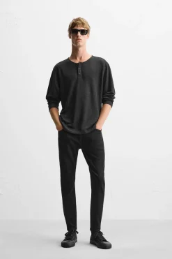 Hot JEANS SKINNY CROPPED FIT Hombre Jeans