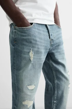 Online JEANS SKINNY FIT ROTOS Hombre Jeans