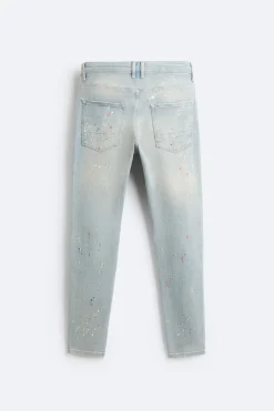 Discount JEANS SKINNY PARCHES Hombre Jeans