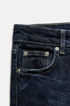 Discount JEANS SLIM CROP FLARE TIRO MEDIO Mujer Jeans