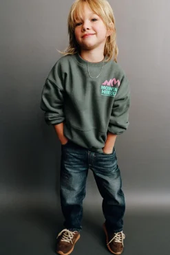 Niños ZARA 1½ - 6 Años·Jeans / Denim|6 - 18 Meses·Pantalones / Leggings<JEANS STRAIGHT EFECTO DESGASTADO