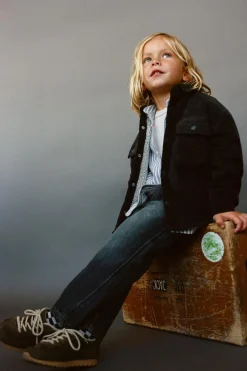 Niños ZARA 1½ - 6 Años·Jeans / Denim|6 - 18 Meses·Pantalones / Leggings<JEANS STRAIGHT EFECTO DESGASTADO