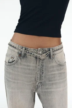 Outlet JEANS TAILORED BALLOON TIRO MEDIO Mujer Jeans