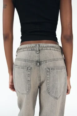 Outlet JEANS TAILORED BALLOON TIRO MEDIO Mujer Jeans