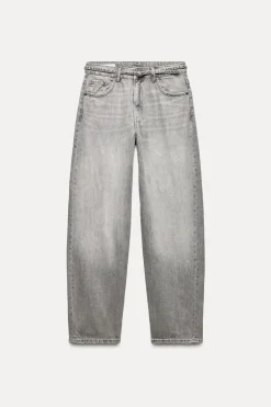 Outlet JEANS TAILORED BALLOON TIRO MEDIO Mujer Jeans