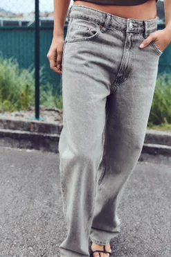 Fashion JEANS TAILORED BALLOON TIRO MEDIO Mujer Jeans