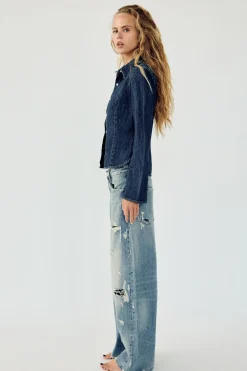 Outlet JEANS TRF BAGGY BALLOON ROTOS TIRO MEDIO Mujer Jeans