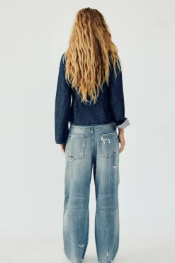 Outlet JEANS TRF BAGGY BALLOON ROTOS TIRO MEDIO Mujer Jeans