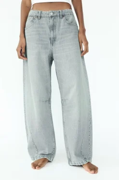 New JEANS TRF BAGGY BALLOON TIRO MEDIO Mujer Jeans