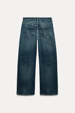 Fashion JEANS TRF BALLOON CURVED LEG TIRO MEDIO Mujer Jeans