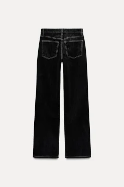 Discount JEANS TRF BALLOON FLOCK Mujer Jeans