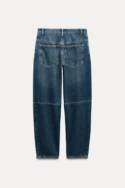 Online JEANS TRF BALLOON TIRO MEDIO Mujer Jeans