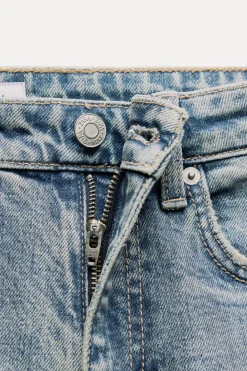 New JEANS TRF CROPPED FLARE TIRO ALTO Mujer Jeans