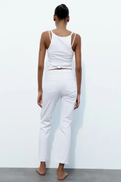 Hot JEANS TRF CROPPED FLARE TIRO ALTO Mujer Jeans