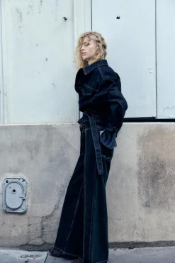 New JEANS TRF FULL LENGTH TIRO MEDIO Mujer Jeans