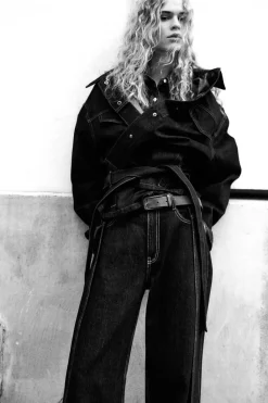 New JEANS TRF FULL LENGTH TIRO MEDIO Mujer Jeans