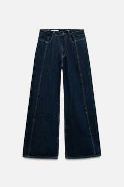 New JEANS TRF FULL LENGTH TIRO MEDIO Mujer Jeans