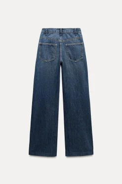 New JEANS TRF LOOSE TIRO MEDIO Mujer Jeans