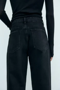 New JEANS TRF MOM FIT TIRO ALTO Mujer Jeans