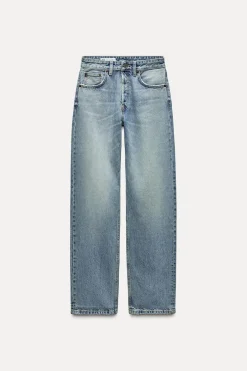 Outlet JEANS TRF RECTO TIRO MEDIO Mujer Jeans