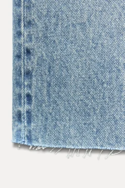 Fashion JEANS TRF RECTOS TIRO ALTO Mujer Jeans