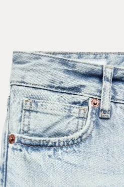 Best JEANS TRF RECTOS TIRO BAJO CROPPED Mujer Jeans