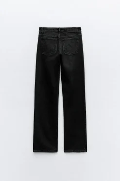 Online JEANS TRF RECTOS TIRO BAJO Mujer Jeans