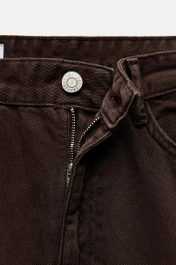 Clearance JEANS TRF RELAXED OVERSIZE TIRO MEDIO Mujer Jeans