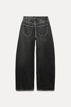 Sale JEANS TRF RELAXED PINZAS TIRO ALTO Mujer Jeans