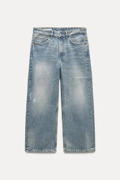 Clearance JEANS TRF RELAXED TIRO MEDIO Mujer Jeans