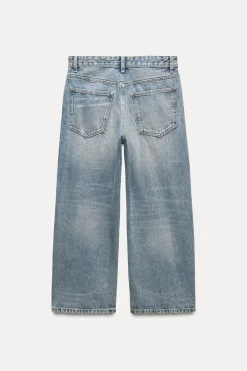 Clearance JEANS TRF RELAXED TIRO MEDIO Mujer Jeans