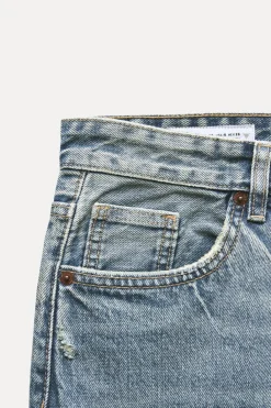 Clearance JEANS TRF RELAXED TIRO MEDIO Mujer Jeans