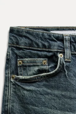 New JEANS TRF SLIM CROPPED FLARE TIRO MEDIO Mujer Jeans