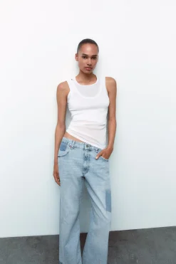 Sale JEANS TRF SLOUCHY CURVE LEG Mujer Jeans