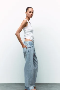 Sale JEANS TRF SLOUCHY CURVE LEG Mujer Jeans